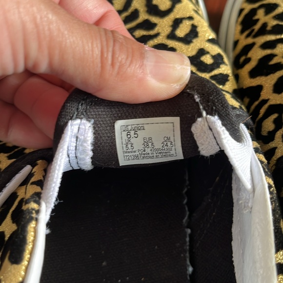 Leopard print Vans slip ons - Picture 4 of 5